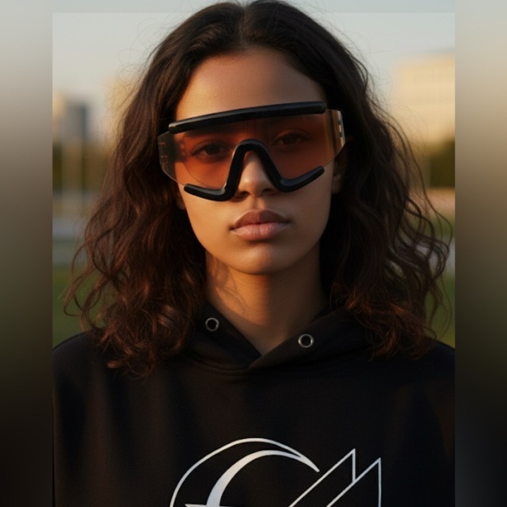 ✨NEW Stylish Black and Brown Wearable Tech Glasses